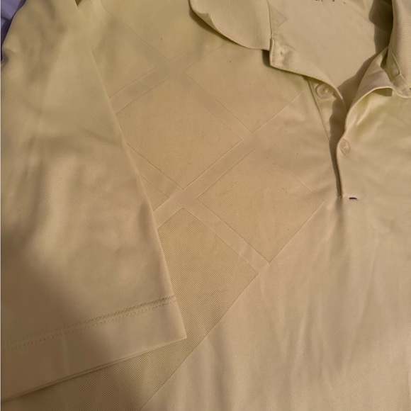 Neon Yellow Nike Golfing shirt - Picture 3 of 6